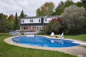 Back Exterior - Country homes for sale and luxury real estate including horse farms and property in the Caledon and King City areas near Toronto